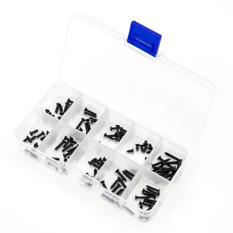 Alta resistência Screw Set, Vestindo peças, Ferramentas de reparo para MJX 16207 16208 16209 16210 Hyper Go, 1/16 Brushless