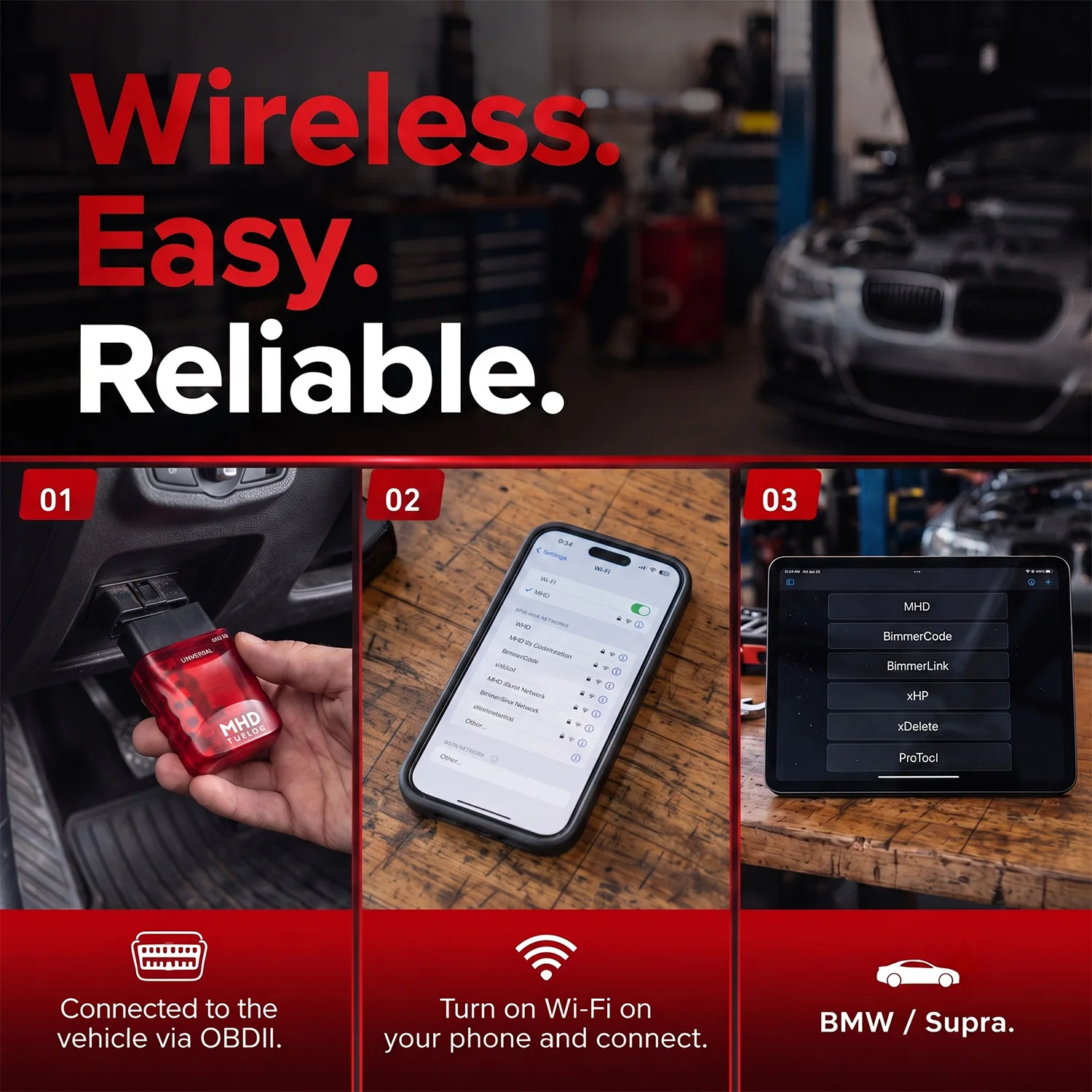 OBD2 Scanner ENET WiFi Adapter for BMW F G Series – Wireless Coding & Diagnostic Tool for BimmerCode MHD E-SYS ISTA Bootmod3
