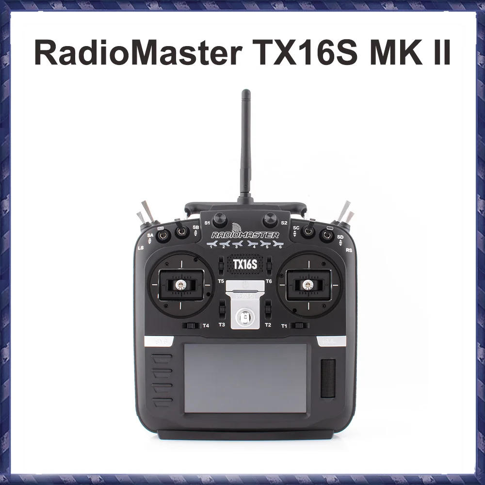 

Radiomaster TX16S MKII Mark 2 MK2 Radio Controller Hall Gimbals ELRS / 4IN1 Transmitter Remote Control EdgeTX and OpenTX