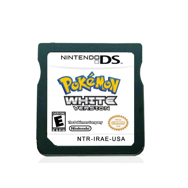 NDS Pokemon Combined Card 3DS Combined Card DS Black and White 2 Gold and Silver Cassette DS Pokemon Game Card