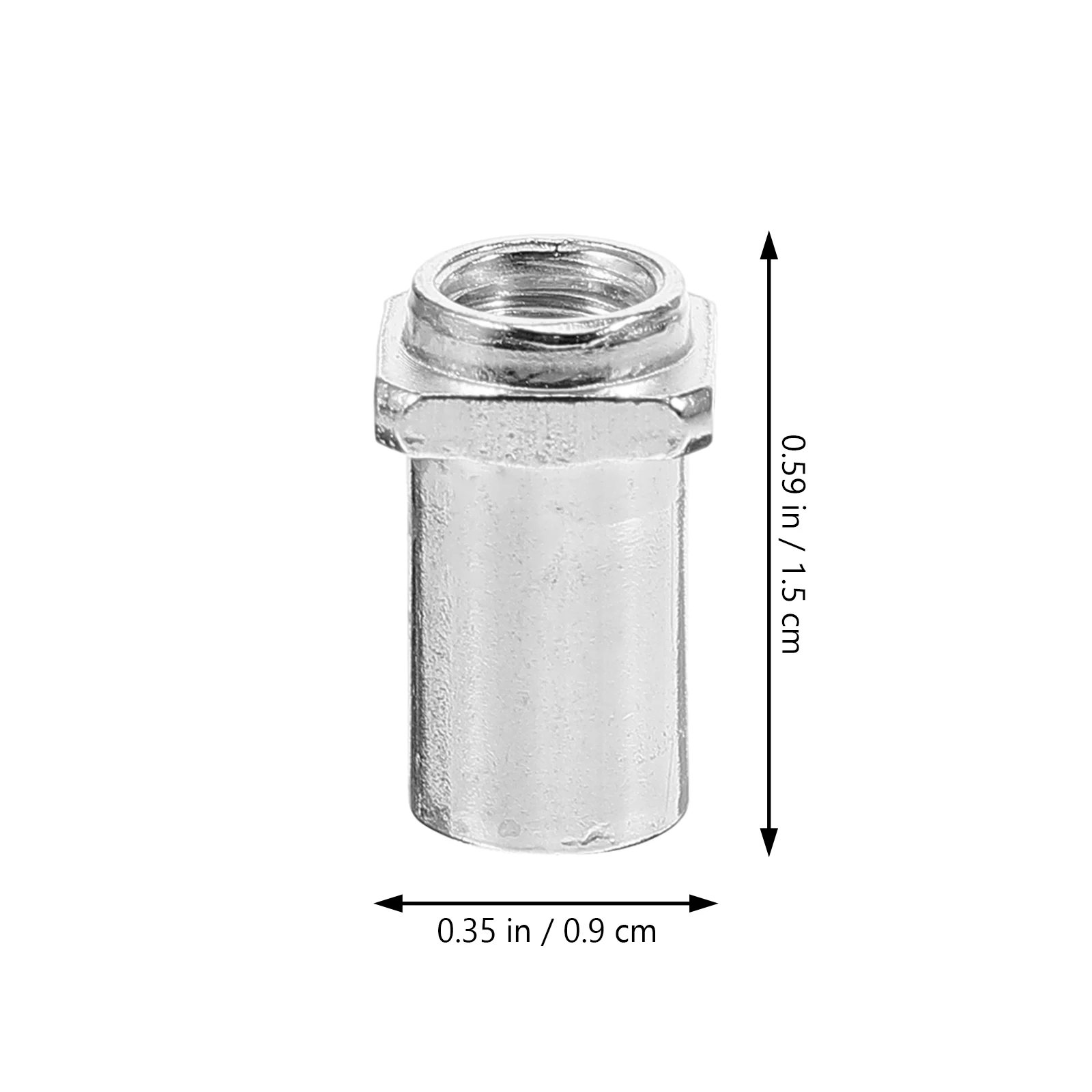 20 قطعة طبل المسمار المكسرات الإطار طبل المكسرات طبل قطب الجوز 6 مللي متر استبدال توم العروة الطابق طبل قطع غيار طبل قرع اكسسوارات #6