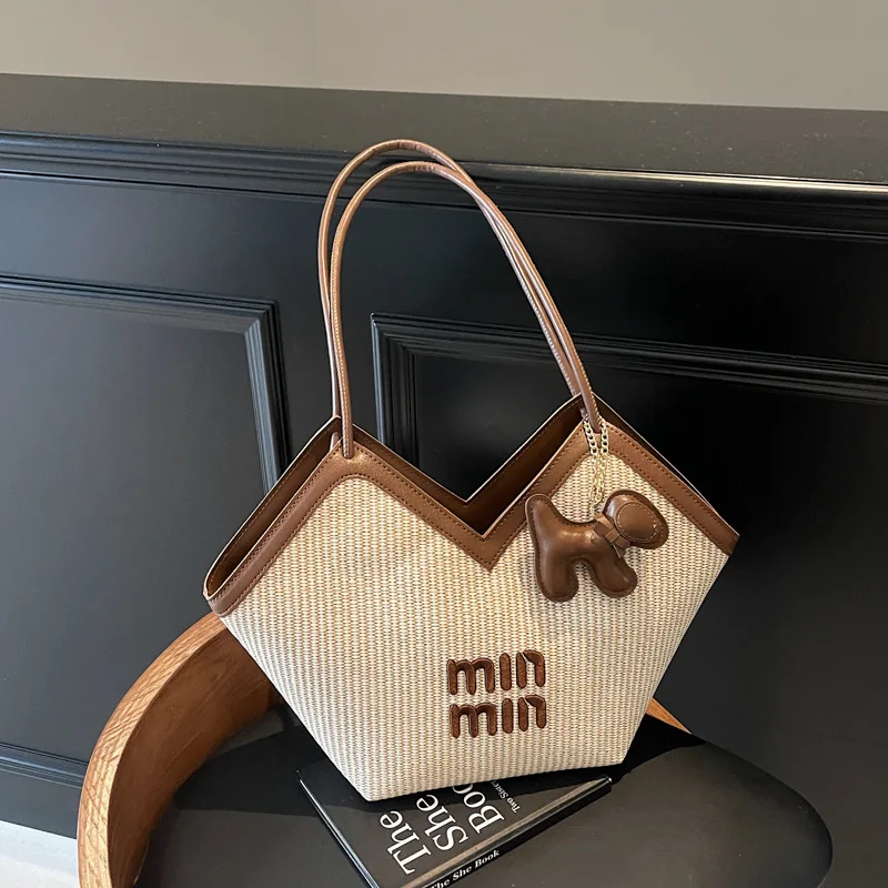 

‌2025 Large Tote Bag for Women - Summer Casual Crossbody Shoulder Bag with Spacious Compartment, Stylish Work & Travel Purse