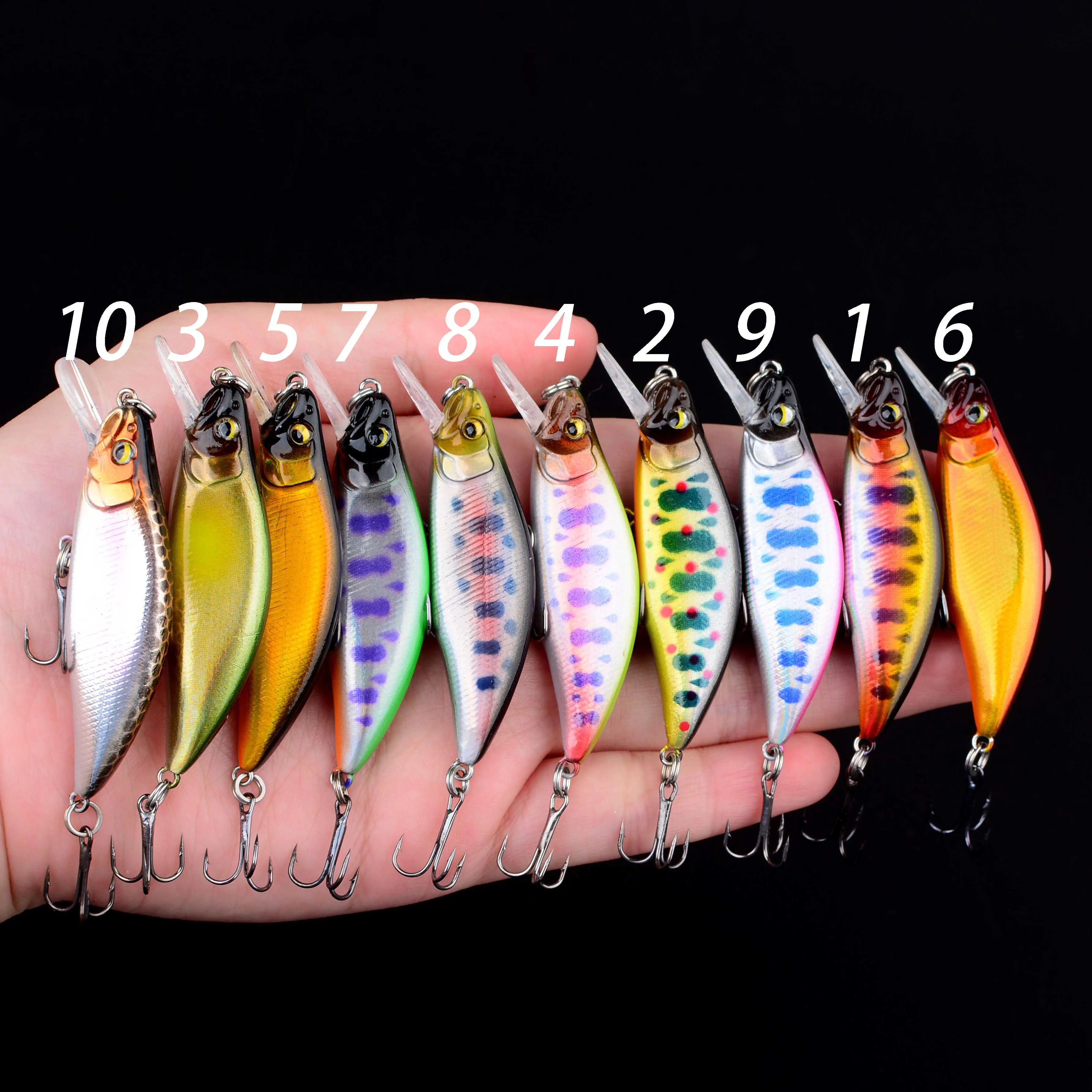 Señuelo minnow para trucha y lubina – Pesca en arroyo de montaña - imagen 5