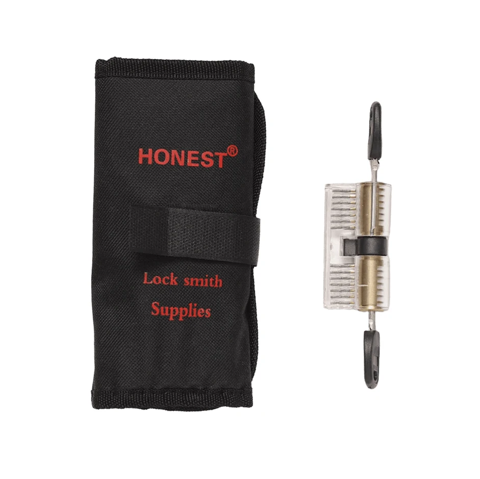 12pcs Honest Tool Set For Kaba Lock With Transparent Kaba Locks Colorful Handle