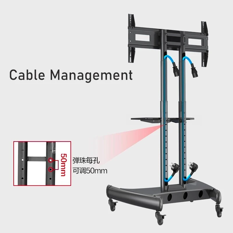 NB AVA1500-60-1P Mobile TV Cart  32\