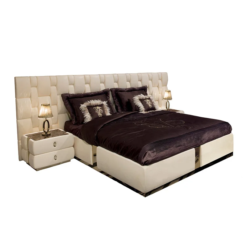 Lit de luxe léger italien