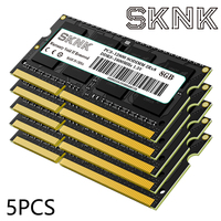 5Pcs SKNK RAM DDR4 4GB 8GB 16GB 2133 2400 2666 3200MHZ SO-DIMM 1.2V Notebook 288Pin PC4-21300S Laptop Ram Non-ECC Ddr4 Memoria