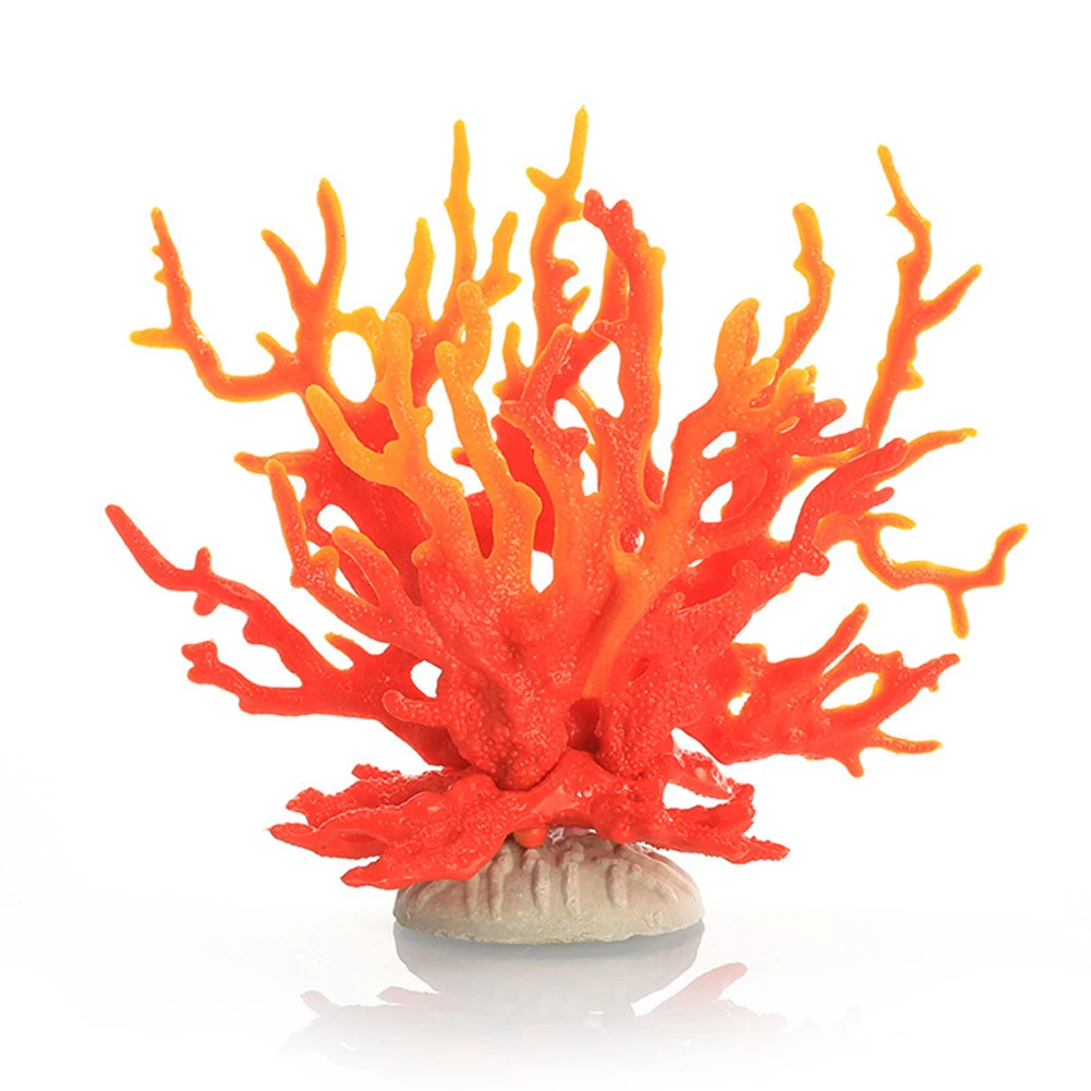 

Fake Coral Multi-purpose Pollution-free Simulation Beautiful Water Grass Fish Tank Aquarium Decoration