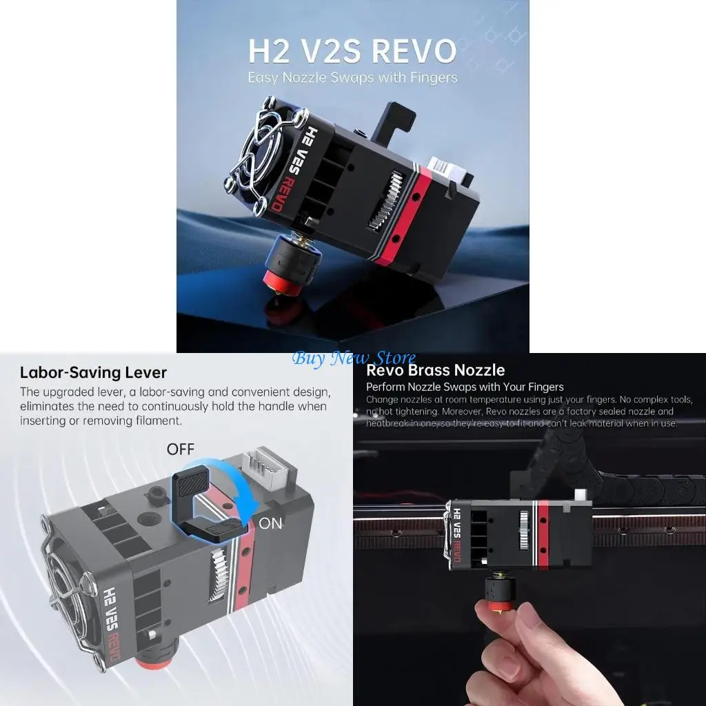 

20CE V2S Dual-Gear Feeder Extruder Direct Drive Extruder for Ender3, Voron2.4