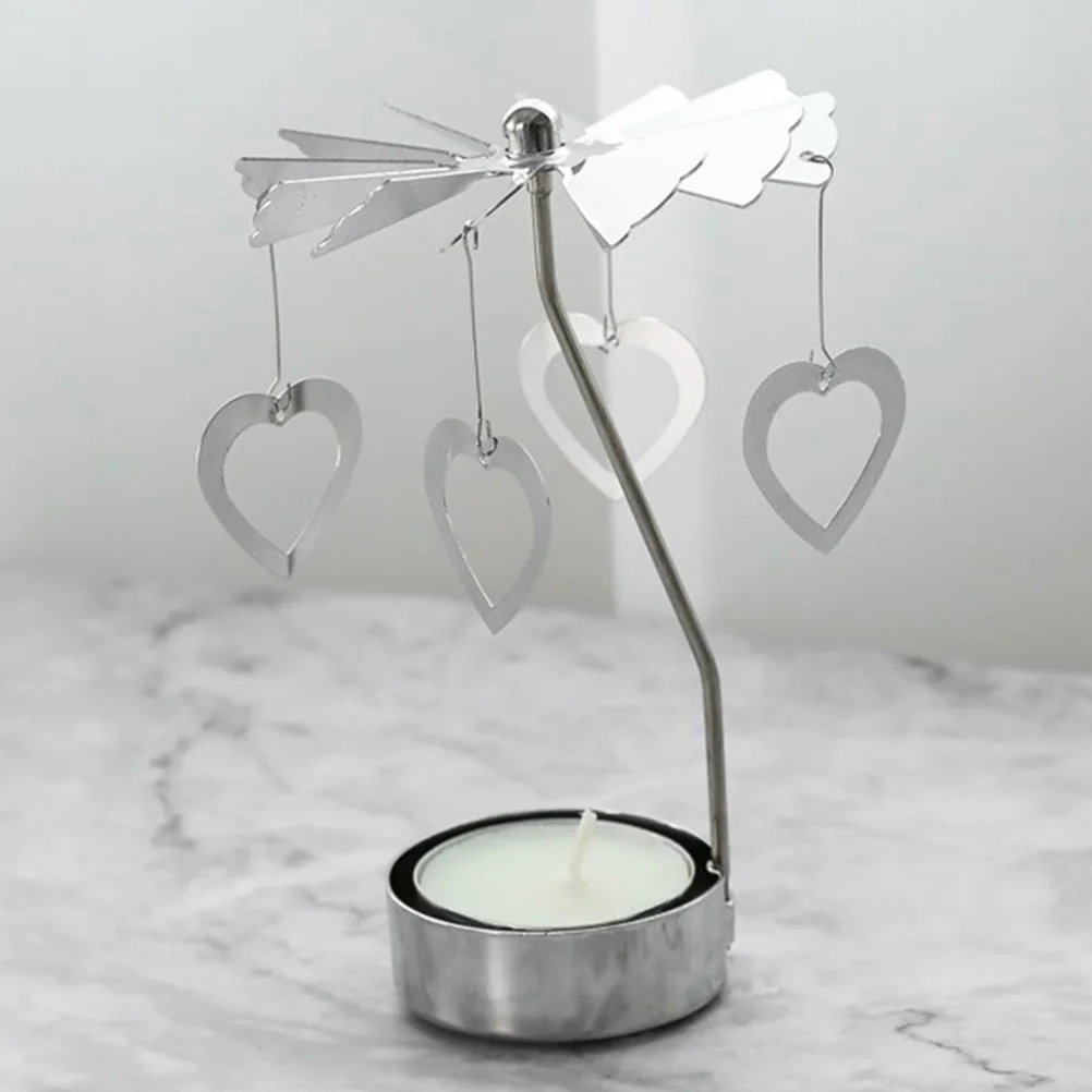 

2 pcs Rotating Conical Hotel C Stainless Steel Reusable Home Decor Home Decor St Holder