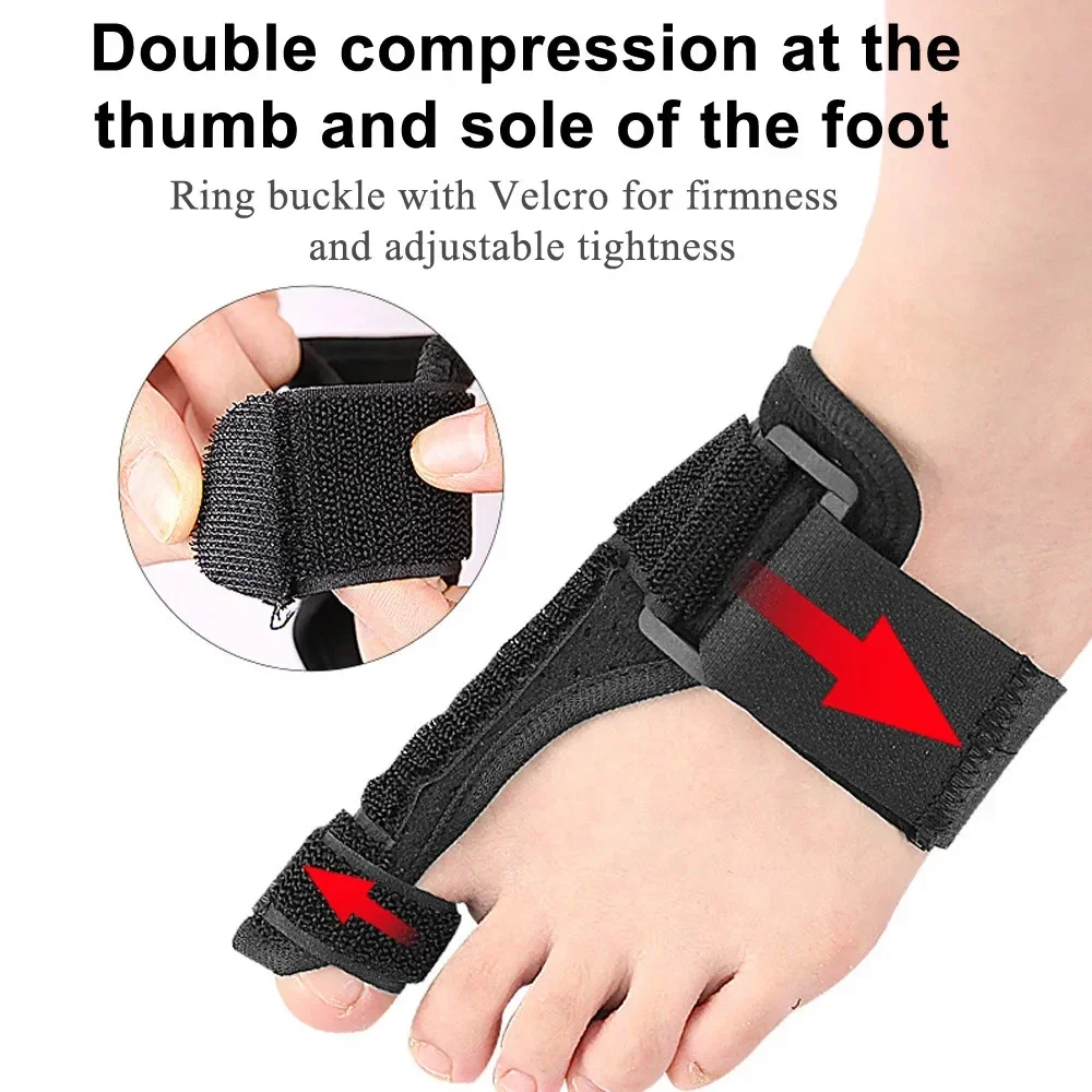 1PCS Bunion Corrector, Orthopedic Bunion Splint, Non-Surgical Hallux Valgus Correction,Hammer Toe Straightener,Day Night Support