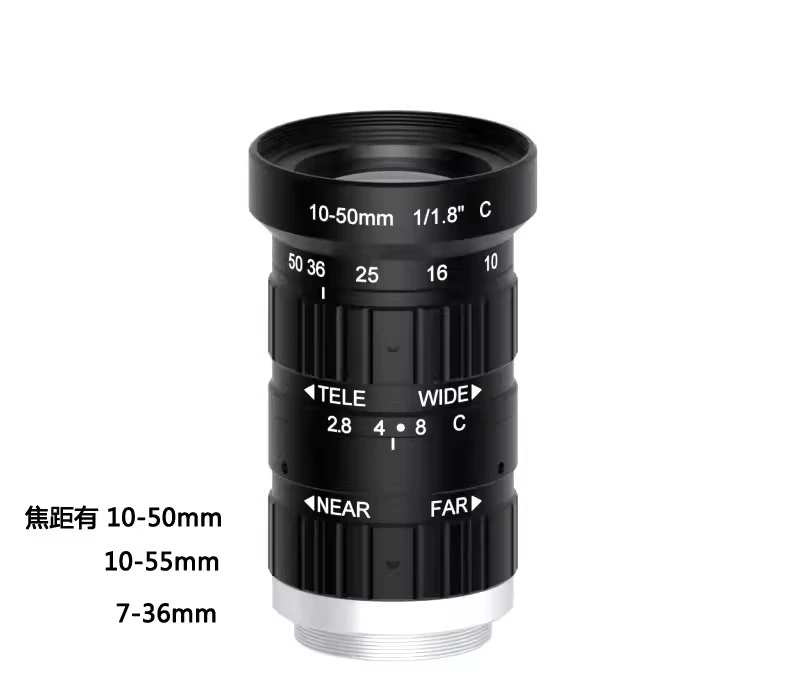 

Объектив промышленной камеры с зумом, интерфейс C, ручной зум