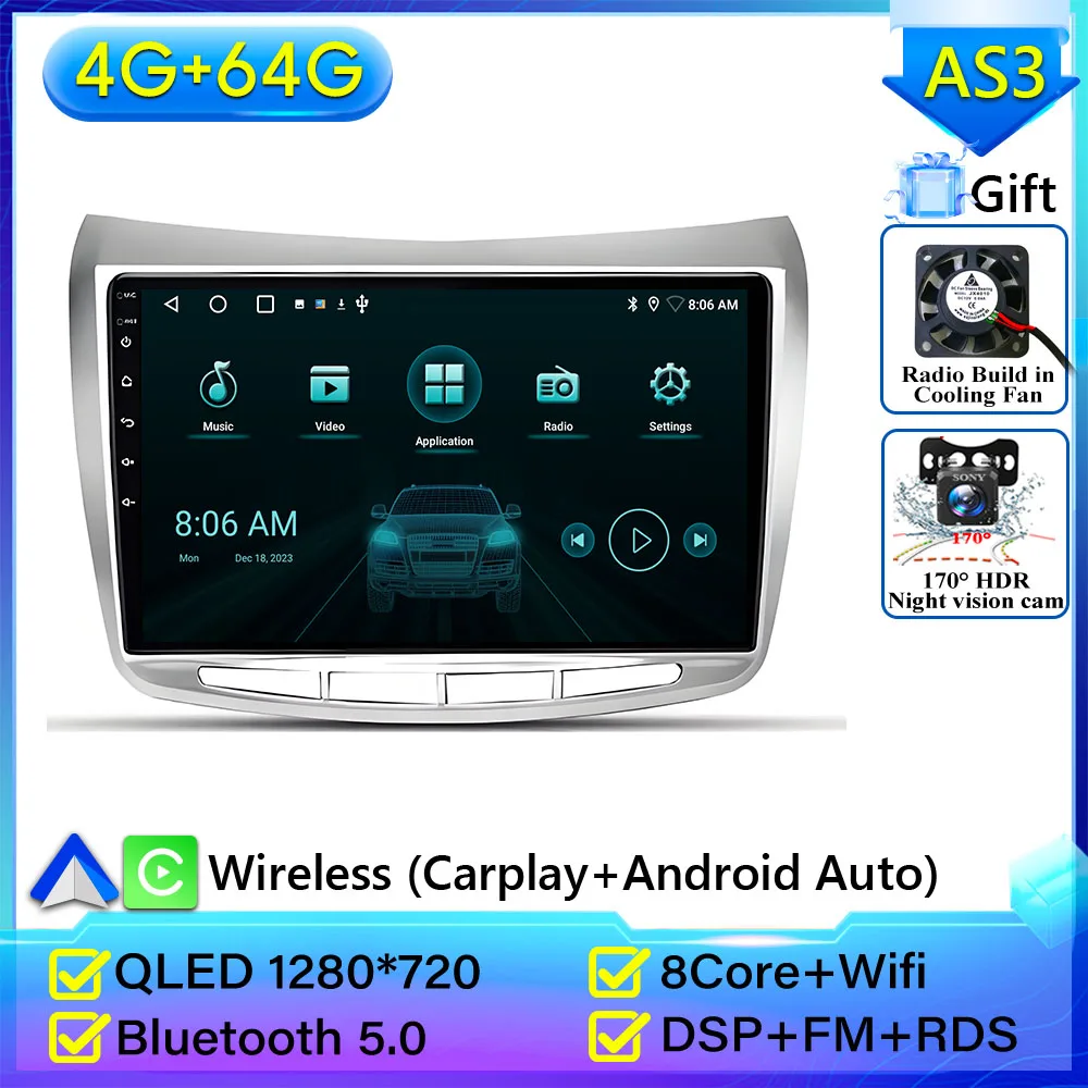 Android 16 autoradio voor Lancia Delta 2009-2019 GPS navigatie Android Auto display Carplay Wifi autoradio geen 2din videodisplay