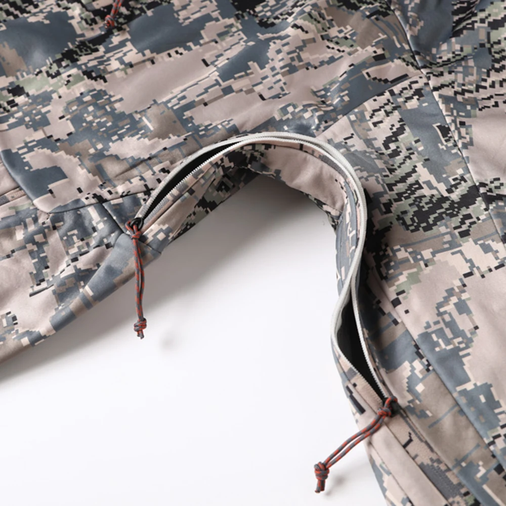 Men’s Soft Shell Hunting Wear Winter Outdoor Light Camouflage Hunting Jacket
