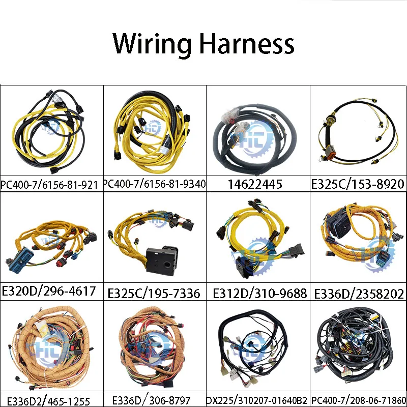 EC220D Excavator Engine Wiring Harness 14650196 VOE14650196 Engine Electrical Cable Harness Assembly Parts