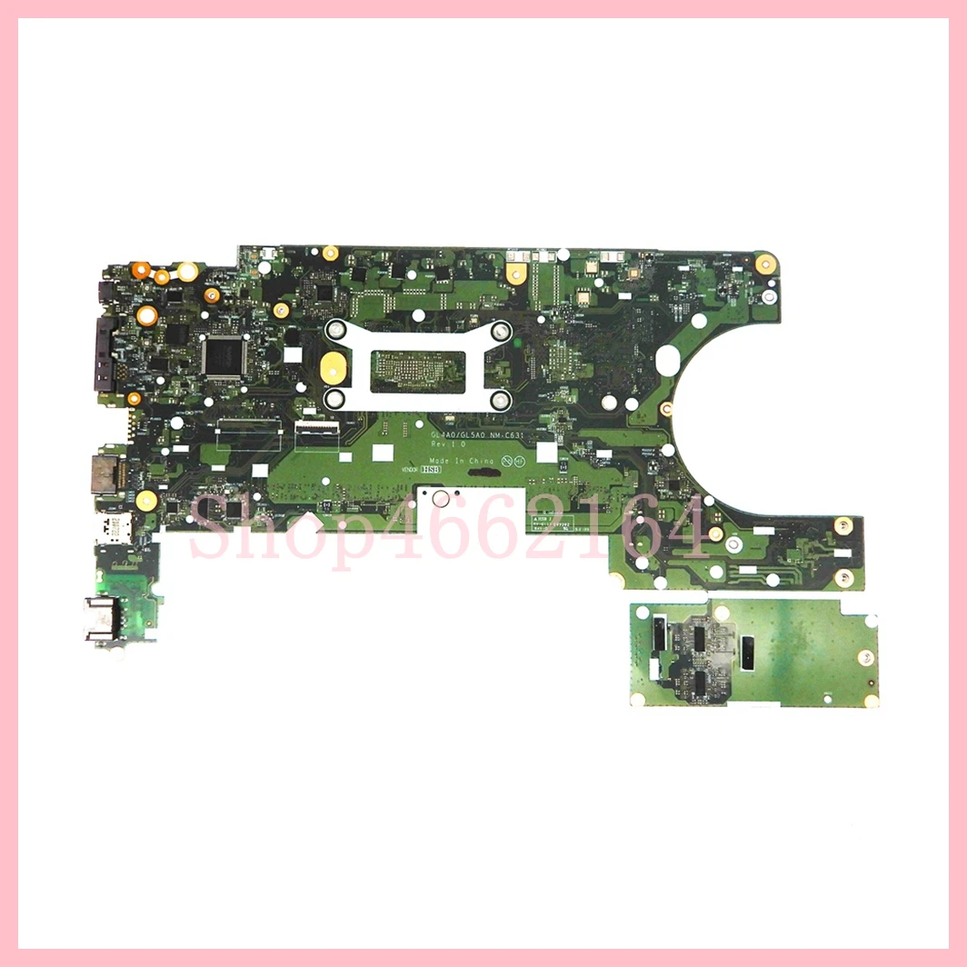 NM-C631 With I5 I7-10th Gen CPU Notebook Mainboard For Lenovo ThinkPad L14 L15 Laptop Motherboard DDR4 00% Tested OK