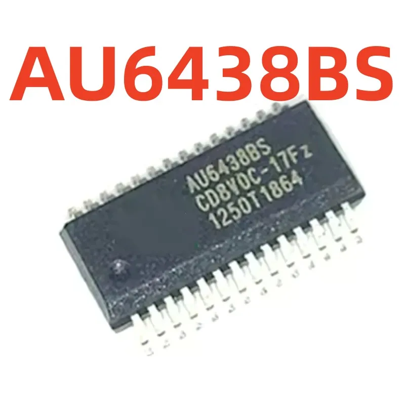 100%new and original   AU6438BS    encapsulation  SSOP28   Card reader chip