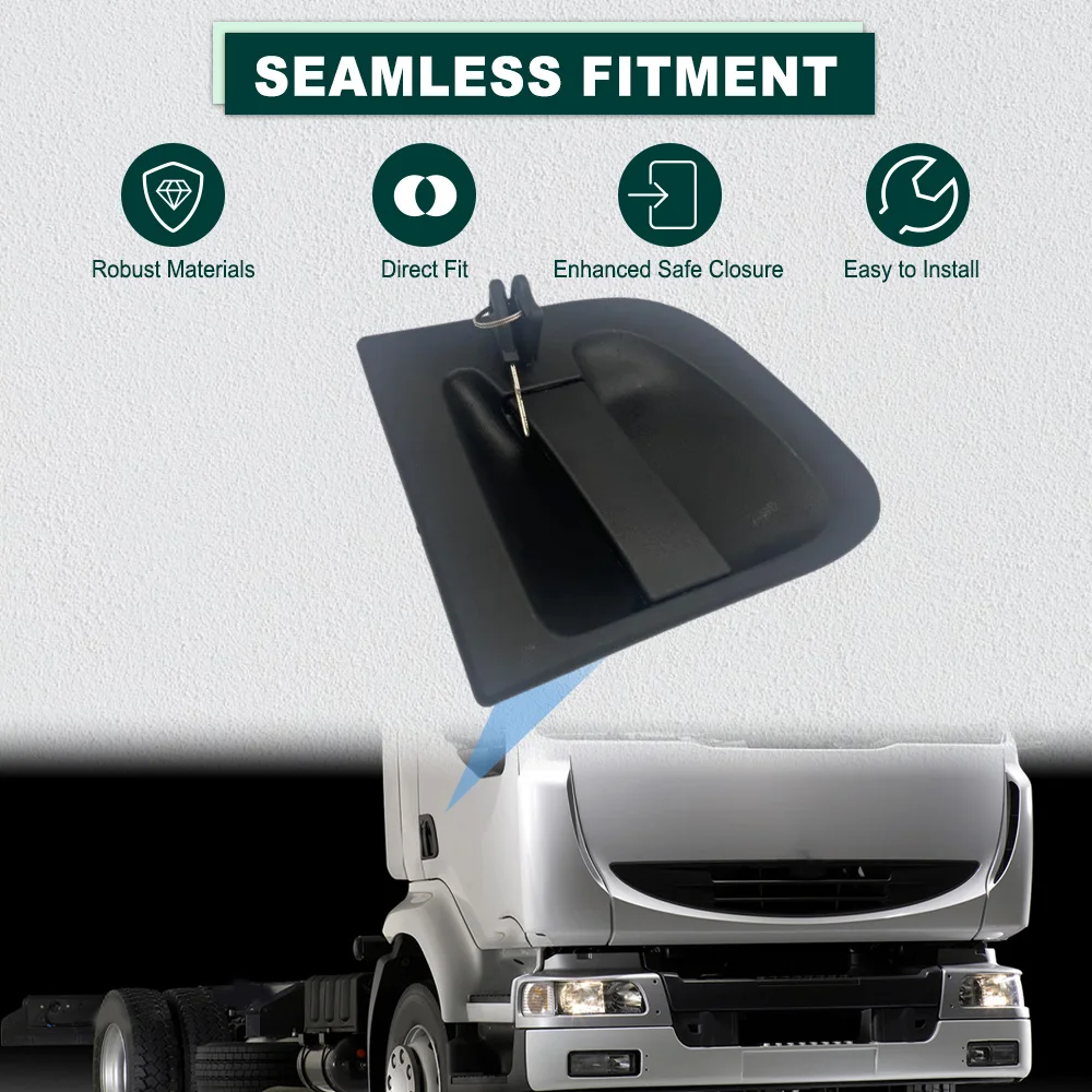 

Truck Exterior Outside Door Handle Left/Right for DAF LF45 LF55 2001-2013 Renault Midlum 2006-2013 Premium Kerax 1997-2013