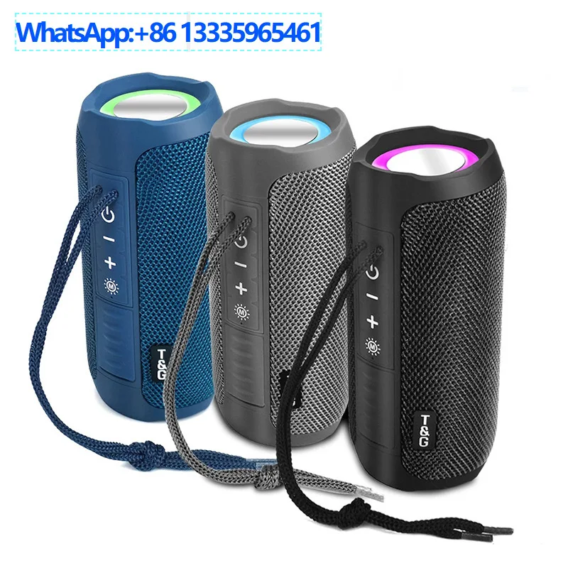 

TG227 Беспроводной Bluetooth-динамик Открытый портативный портативный карточный сабвуфер TWS Куплет Водонепроницаемый аудио