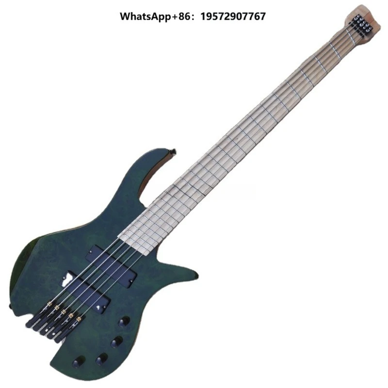 5 Strings Electric Bass Guitar Professional Bass Guitar Headless Electric Bass Guitar