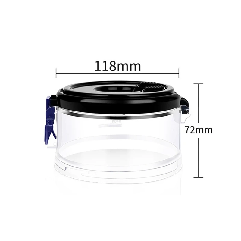 مكنسة كهربائية لاسلكية ، كوب غبار لـ Midea V1 ، VH1704 ، P3 ، إكسسوارات شفافة