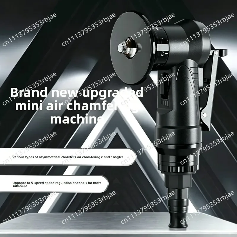 Mini Pneumatic Chamfering Machine Small Handheld Right Angle Arc Large Die Workpiece Deburring A100
