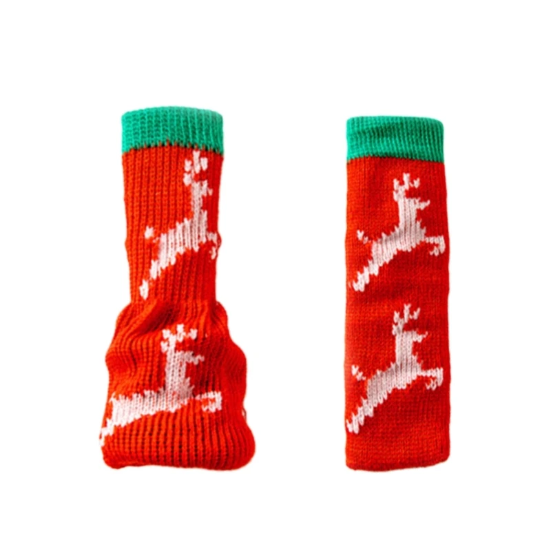 

24Pcs Christmas Furniture Socks Chair Leg Covers Caps Chair Leg Floor Protectors