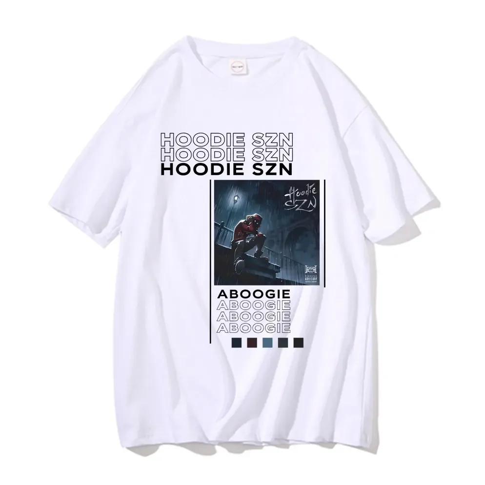 Rapper A Boogie Wit Da Hoodie Szn Graphic Tshirt Summer Regular Male Casual Oversized T Shirts Men Women Hip Hop Vintage T-shirt