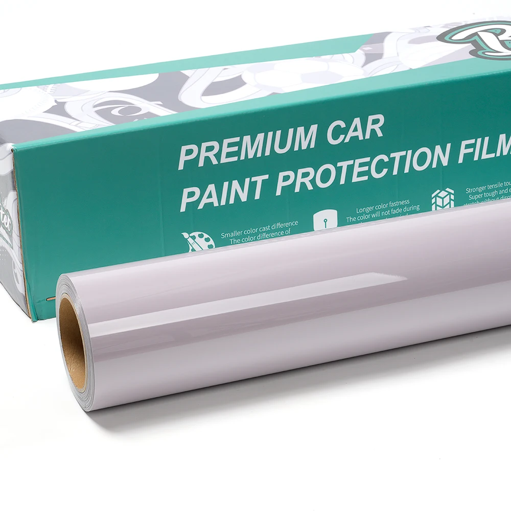 공장 도매 PET 라이너 광택 크리스탈 연보라색 변색 장식 필름 자동차용