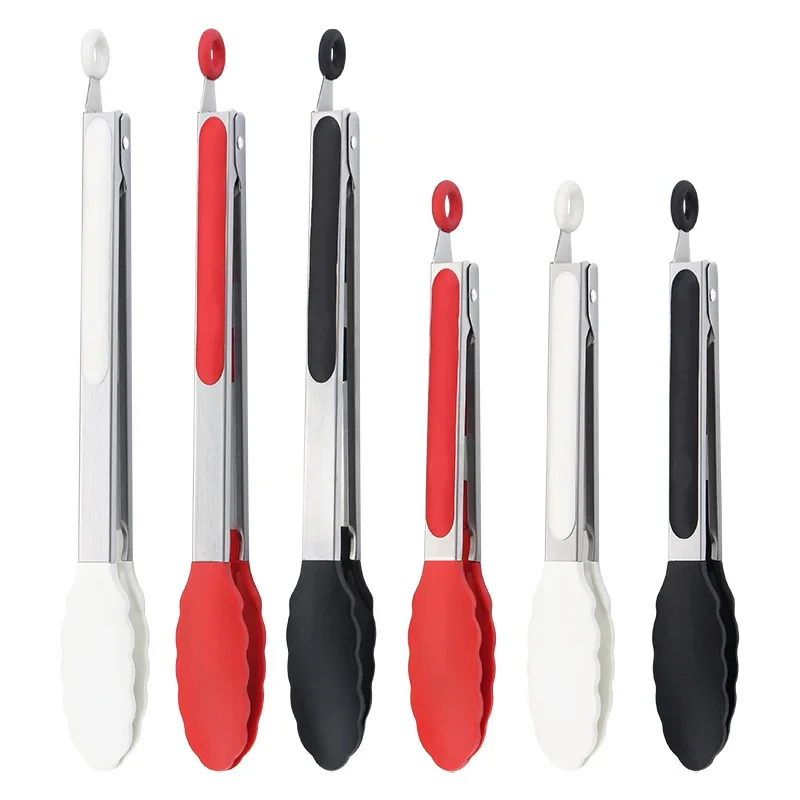 

Silicone Food Clip Outdoor BBQ Barbecue Clip Steak Clip Camping Barbecue Buffet Clip