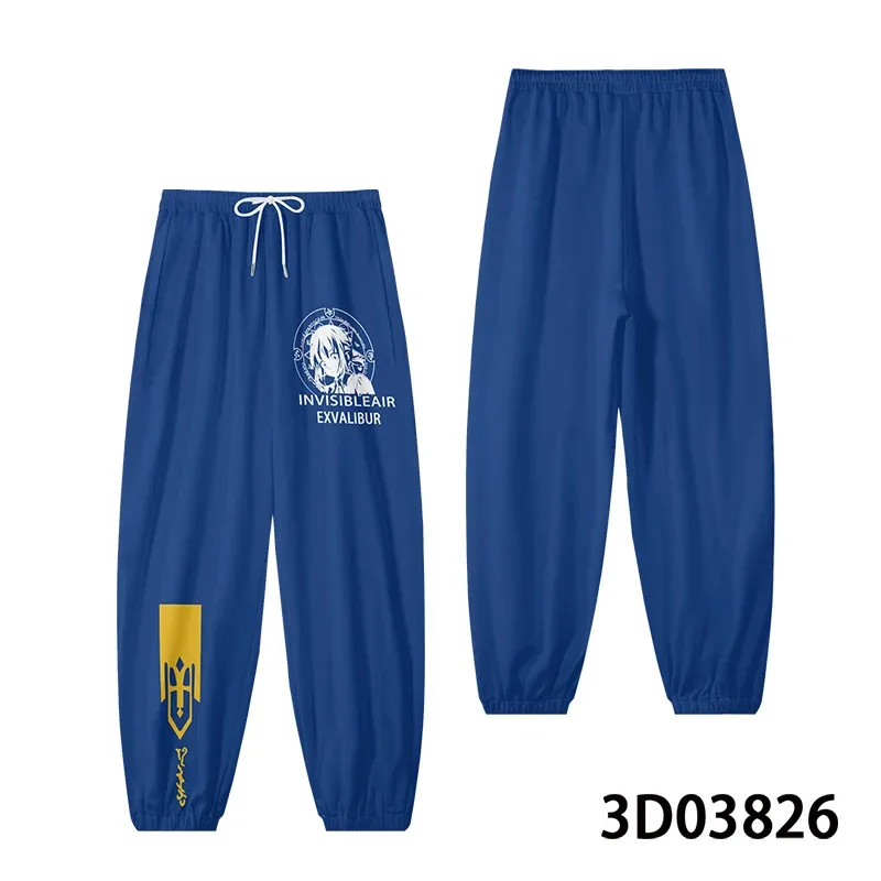 dd12Anime Fate Stay Night Saber 3D Print Zip Up Women/men Hoodie Sweatshirt Altria Pendragon Cosplay Zipper Hooded