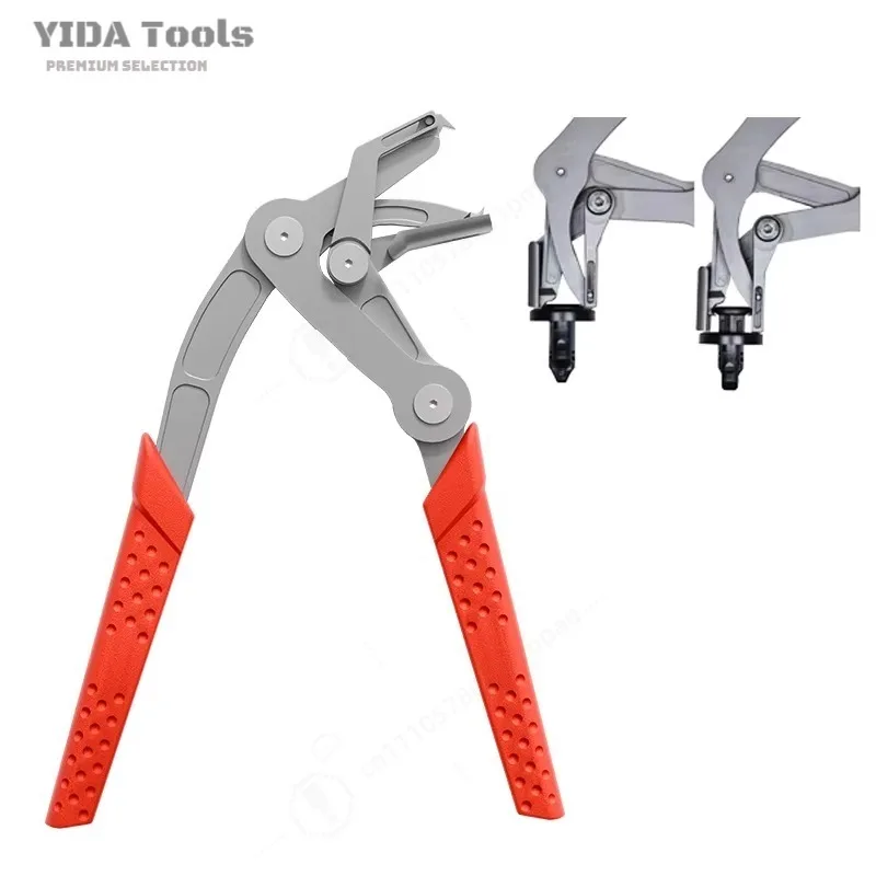 YIDA Auto Clip Pliers Push Pin Remover, Car Plastic Fastener Tool For Door Trim Panel & Interior Panel Dismantling