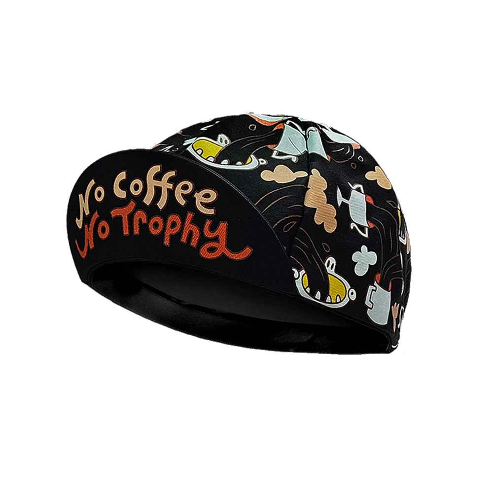 Coffee Ride Hat Funny Road Bicycle Cap Bike Headwear Men and Women Sunshade Gorra Ciclismo