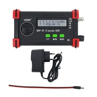 USDR High Frequency SDR FT8 USB LSB CW FM AM Transceiver QRP HF 8 Band QRP SSB Transceiver EU Plug