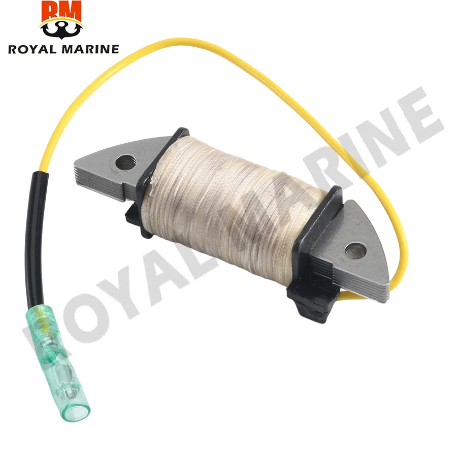 

3F0-06120-0 3F0061200M Exciter Charge Coil for Tohatsu Nissan outboard motor 2 Stroke 3.5HP M3.5B2 M2.5A2 Boat Engine replaces