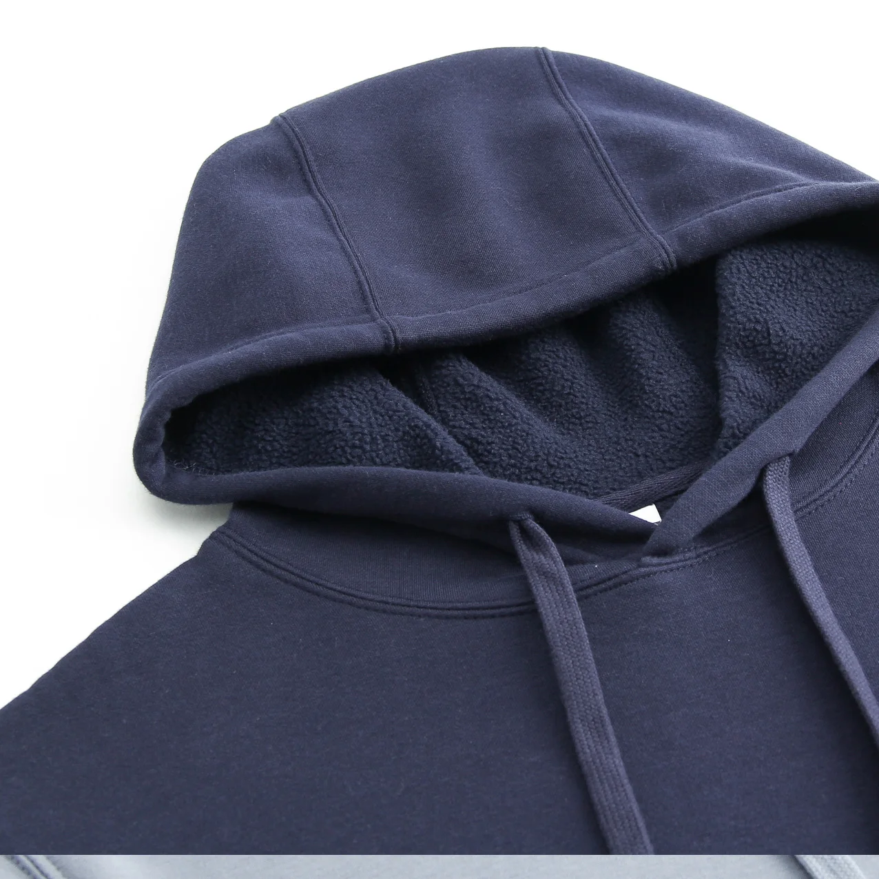 Spring Autumn Base Hooded Hoodies Men Thick 360g Fabric Polar Fleece Solid Basic Loose Sweatshirts Quality Women Pullovers Tops