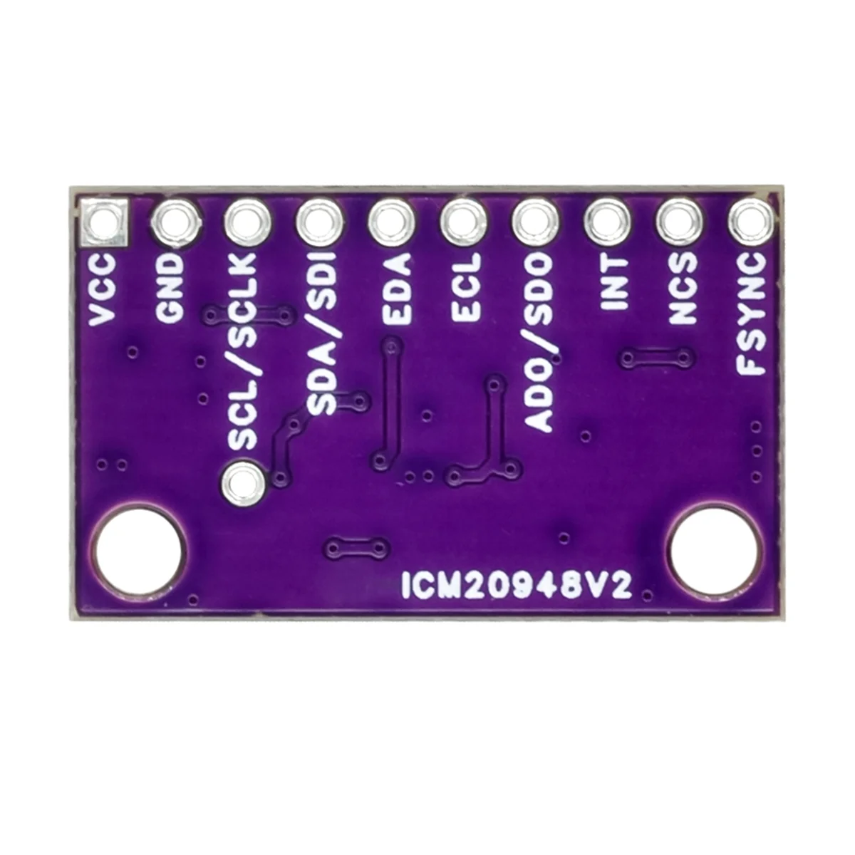 Y06A -ICM20948V2 9DOF Módulo de sensor de campo magnético de aceleração de sensor de 9 eixos ICM20948V2 -20948 substitui MPU-9250