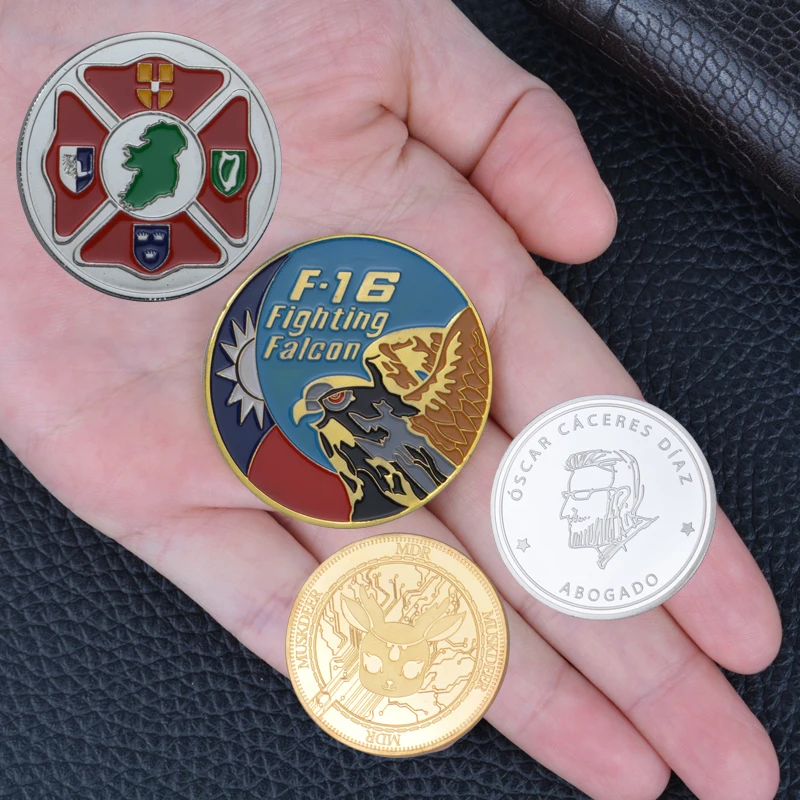 Manufacturer Custom Coins Personalized Custom Your Own Logo 3D