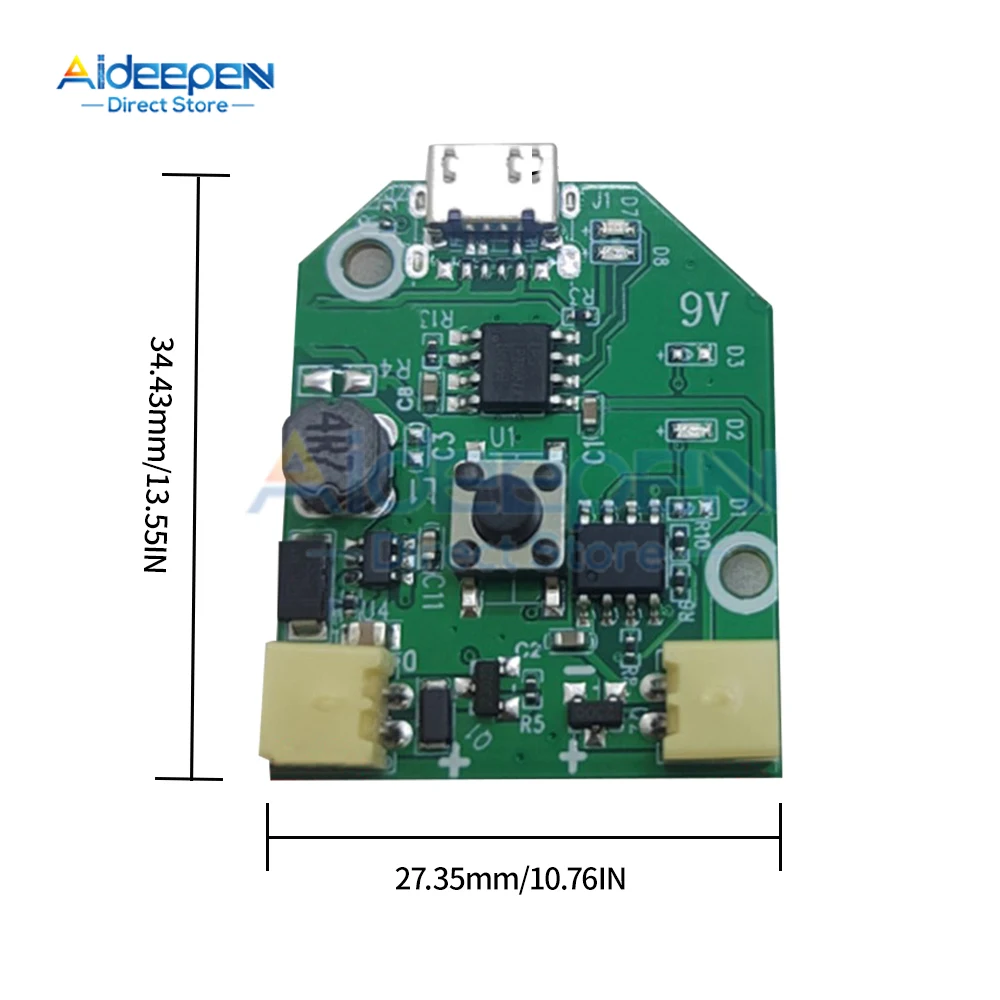 DC 5V 1A Universal Small Fan Board Control Board Micro Tpye-c USB Charging/Power Supply Fan Control Board