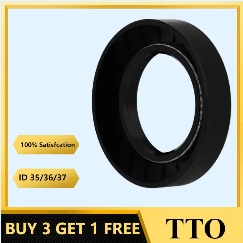 TTO rubber skeleton oil seal FB/TC 35 36 37*45 50 52 55 58 60 65*8 9 10 12 NBR double lip seal for rotating shaft