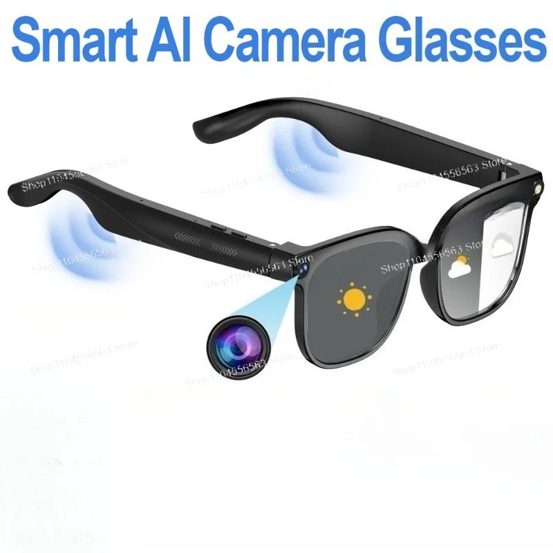 Smart Gla sses 800W Photo and Video Simultaneous Interpretation Bluetooth Call Ai Smart Gla sses