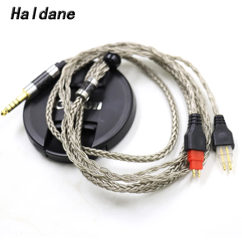 

Haldane Balanced 2.5mm 4.4 6.5 XLR 3.5 16Core Earphone Cable For Sennheiser HD580 HD600 HD650 HD25 HD660S HD565 Upgrade