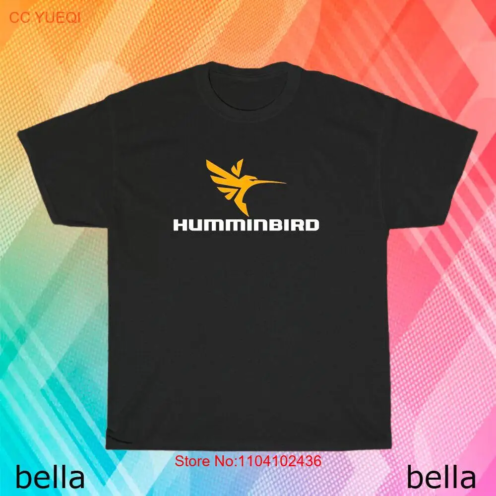 New Humminbird Fishing Logo T-Shirt Funny Size S to 5XL