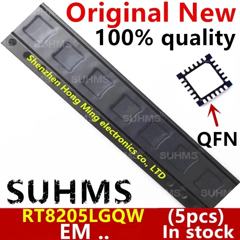 

(5-10 шт.) 100% новый RT8205LGQW RT8205LZQW RT8205L (EM EC EM DA,EM DB,EM...) QFN-24 чипсет