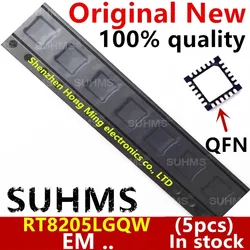 (5 piezas) 100% nuevo RT8205LGQW RT8205LZQW RT8205L (EM EC EM DA,EM DB,EM...) Conjunto de chips de QFN-24