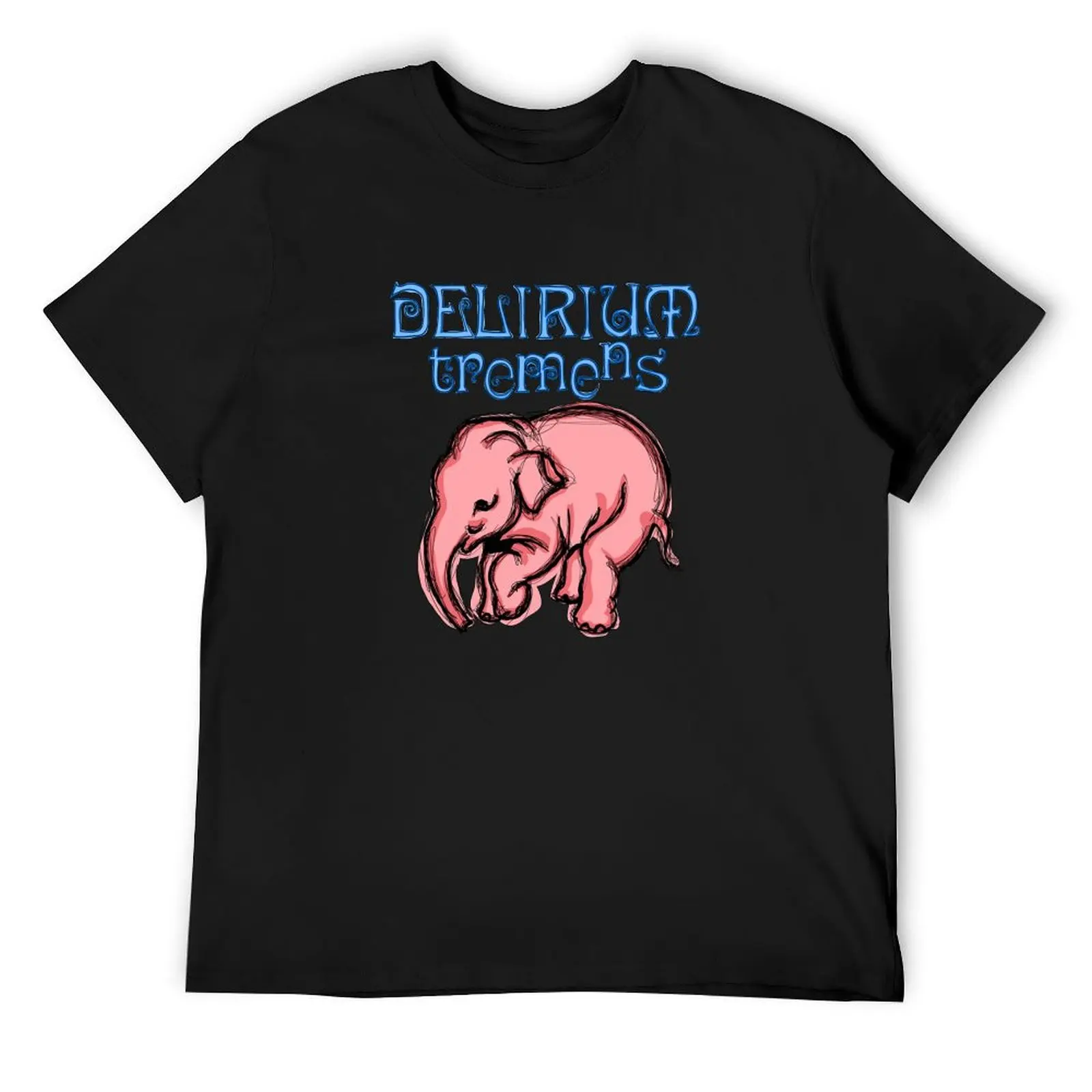 Delirium Pink Elephant POP T-Shirt quick-drying Blouse customs design your own blue archive shirts men graphic