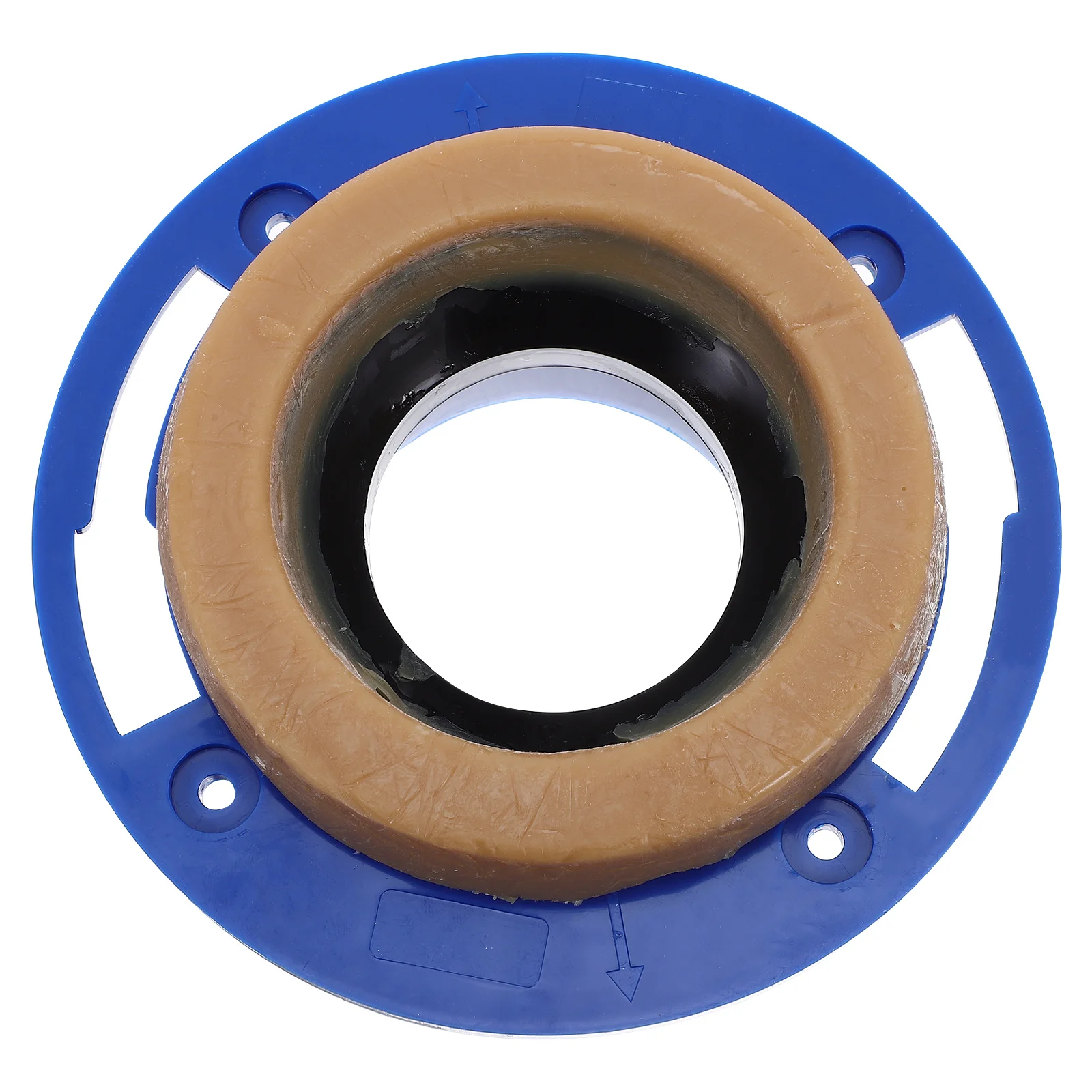 

Toilet Flange Plate High Quality PVC Floor Drain Repair Kit Replacement Part for Bathroom Universal Fit Toilet Installation