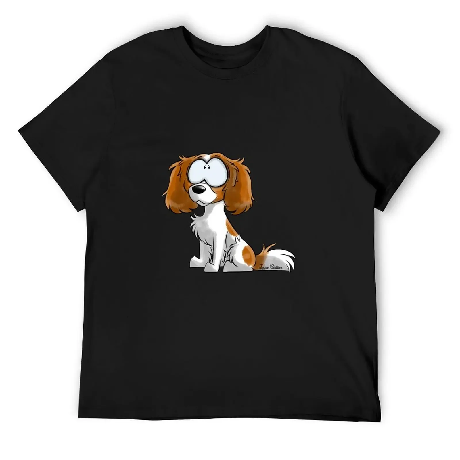 

I'm a Cavalier King Charles White Fire T-Shirt customs Funny t-shirt Aesthetic clothing mens graphic t-shirts anime
