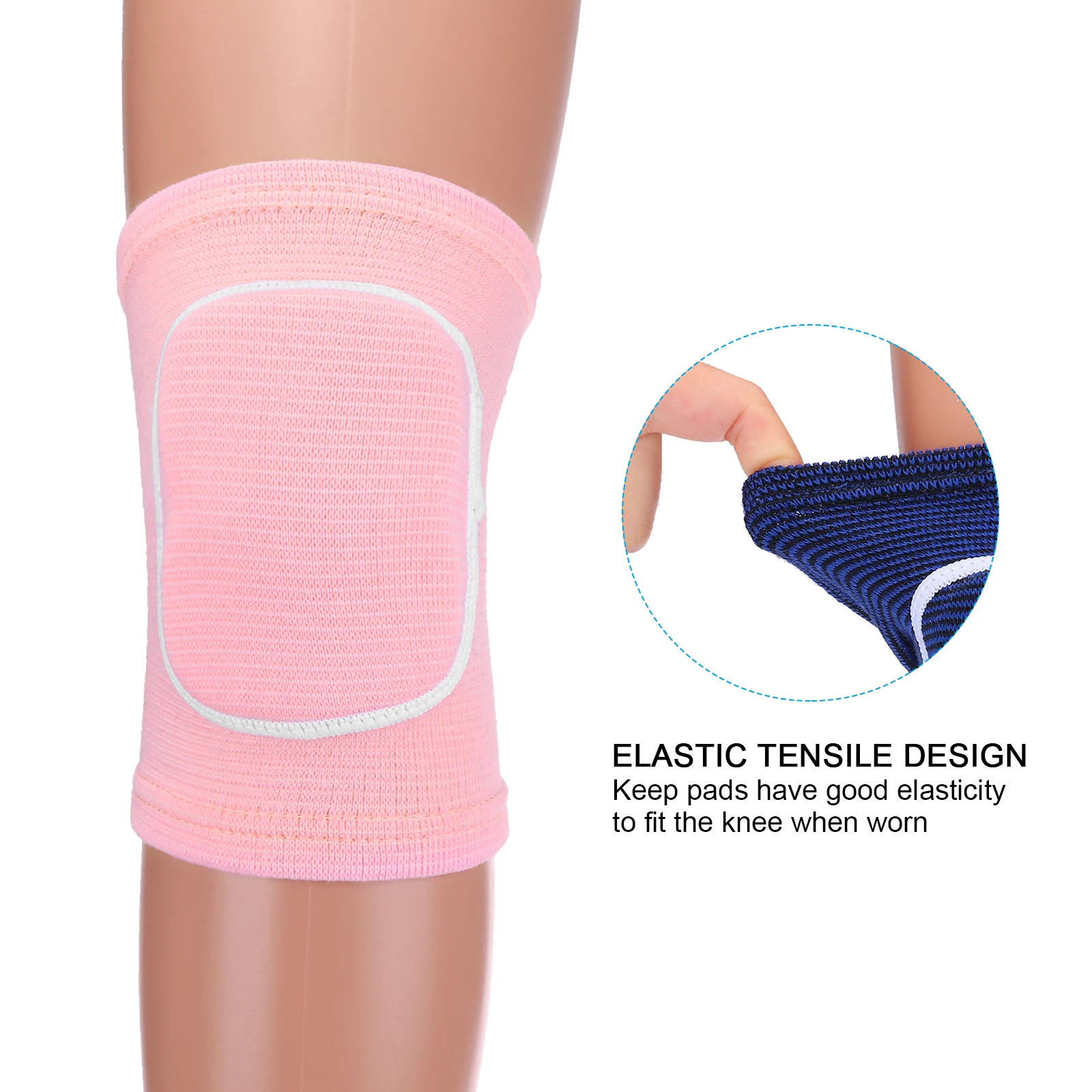 

3 пары защитных наколенников, губчатые волейбольные наколенники, дышащие танцевальные наколенники, бандаж для женщин и мужчин, футбол, баскетбол