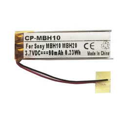 3.7V zestaw słuchawkowy Lipo 371030 401030 baterii Jabra Classic BT0202 BT2010 AHB371030PA